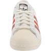 imageadidas Originals Mens Superstar Classic Low Top Sneaker ShoeCrystal WhitePreloved RedClay Strata
