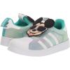 imageadidas Originals Mens Superstar Classic Low Top Sneaker ShoeSemi Mint RushCore BlackFtwr White