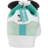 imageadidas Originals Mens Superstar Classic Low Top Sneaker ShoeSemi Mint RushCore BlackFtwr White