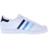 imageadidas Originals Mens Superstar Classic Low Top Sneaker ShoeWhiteInkBliss Blue