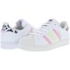 imageadidas Originals Mens Superstar Classic Low Top Sneaker ShoeWhitePinkwhite