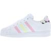imageadidas Originals Mens Superstar Classic Low Top Sneaker ShoeWhitePinkwhite