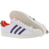 imageadidas Originals Mens Superstar Classic Low Top Sneaker ShoeWhitePurpleRed