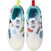 imageadidas Originals Mens Superstar Classic Low Top Sneaker ShoeWhiteVivid GreenScarlet