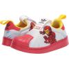imageadidas Originals Mens Superstar Classic Low Top Sneaker ShoeWhiteVivid RedYellow