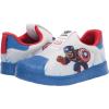 imageadidas Originals Mens Superstar Classic Low Top Sneaker ShoeWhiteWhiteVivid Red