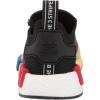 imageadidas Originals UnisexChild NMDr1s SneakerBlackBlackLush Red