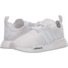 imageadidas Originals UnisexChild NMDr1s SneakerWhiteWhiteCrystal White