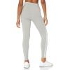 imageadidas Originals Womens 3Stripes LeggingsMedium Grey Heather