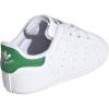 imageadidas Originals unisexchild Stan Smith CribWhiteWhiteWhite