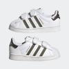 imageadidas Performance Superstar 2 CF I Basketball Fashion SneakerWhiteOlive StrataWhite Cross Strap
