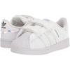 imageadidas UnisexBaby Superstar SneakerWhiteWhiteBlack Cross Strap