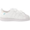 imageadidas UnisexBaby Superstar SneakerWhiteWhiteBlack Cross Strap