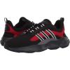 imageadidas UnisexChild Haiwee C SneakerCore BlackSilver MetScarlet