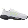 imageadidas UnisexChild Haiwee C SneakerFtwr WhiteSignal GreenCore Black