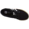 imageadidas UnisexChild Seeley Running ShoeBlackWhiteGum