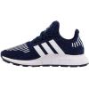 imageadidas UnisexChild Swift Running ShoeCollegiate NavyWhiteMystery Blue