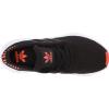 imageadidas UnisexChild Swift Running ShoeCore BlackCore BlackRed