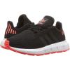 imageadidas UnisexChild Swift Running ShoeCore BlackCore BlackSolar Red