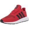 imageadidas UnisexChild Swift Running ShoeScarletCore BlackWhite