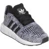 imageadidas UnisexChild Swift Running ShoeWhiteBlackBlack