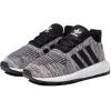 imageadidas UnisexChild Swift Running ShoeWhiteBlackBlack