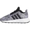 imageadidas UnisexChild Swift Running ShoeWhiteBlackBlack