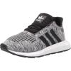 imageadidas UnisexChild Swift Running ShoeWhiteBlackBlack