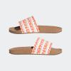 imageadidas Womens Adilette Slide SandalBeam OrangeWhiteGum