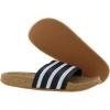 imageadidas Womens Adilette Slide SandalBlackWhiteCorkblack