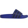 imageadidas Womens Adilette Slide SandalLucid BlueBlackLucid Blue