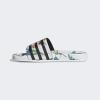 imageadidas Womens Adilette Slide SandalWhiteCore BlackWhite