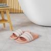 imageadidas Womens Adilette Slide SandalWonder MauveWhiteWonder Mauve