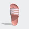 imageadidas Womens Adilette Slide SandalWonder MauveWhiteWonder Mauve
