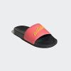 imageadidas Womens Adilette SlideAcid RedFlash OrangeCore Black