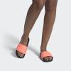 imageadidas Womens Adilette SlideAcid RedFlash OrangeCore Black