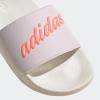 imageadidas Womens Adilette SlideAlmost PinkAcid RedChalk White