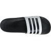 imageadidas Womens Adilette SlideFtwwht Cblack Magold