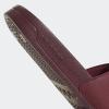 imageadidas Womens Adilette SlideShadow RedSandy Beige MetallicShadow Red