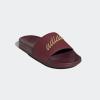 imageadidas Womens Adilette SlideShadow RedSandy Beige MetallicShadow Red