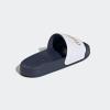 imageadidas Womens Adilette SlideWhiteGold MetallicShadow Navy