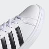 imageadidas Womens Grand Court SneakerCloud WhiteCore BlackCore Black