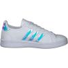 imageadidas Womens Grand Court SneakerFtwr White Silver Met Silver Met