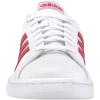 imageadidas Womens Grand Court SneakerWhiteActive PinkLight Granite