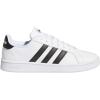 imageadidas Womens Grand Court SneakerWhiteBlackWhite