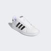 imageadidas Womens Grand Court SneakerWhiteBlackWhite