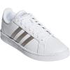 imageadidas Womens Grand Court SneakerWhitePlatinum MetallicWhite