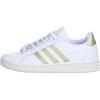 imageadidas Womens Grand Court SneakerWhiteSandy Beige MetOff White