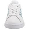 imageadidas Womens Grand Court SneakerWhiteVision MetallicHalo Blue