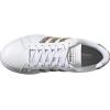 imageadidas Womens Grand Court SneakerWhiteWhiteCardboard